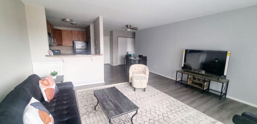 Large 1 Br Unit with walk in closet and new appliances