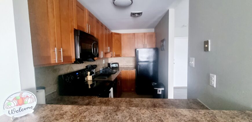 Large 1 Br Unit with walk in closet and new appliances