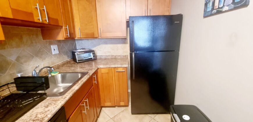 Large 1 Br Unit with walk in closet and new appliances