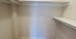 Large 1 Br Unit with walk in closet and new appliances